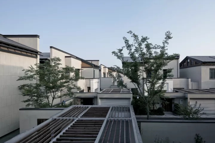 項目中公共空間與私密空間相互嵌套，空間感受豐富